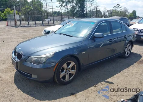 2008 BMW 535Xi Xi из США, поврежденный, VIN WBANV93568CZ66783